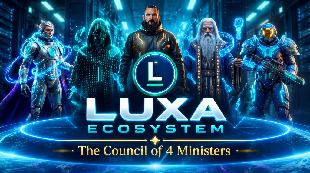 LUXA Ecosystem — The Council of 4 Ministers